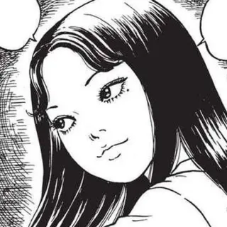 😊 Manga, Dziewczyna, Anime, Portret, Piękna, Ilustracja telegram sticker