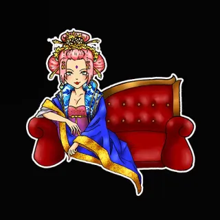 😘 Sakura Haruno Naruto Аниме, Сакура, Харуно, Наруто, Персонаж, Фан-арт, Наклейка telegram sticker