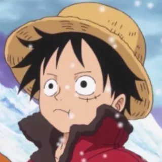 🥩 Monkey D. Luffy One Piece Anime, One Piece, Luffy, Monkey D. Luffy, Topi Jerami, Kartun telegram sticker
