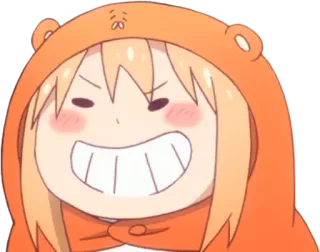 😆 Anime, Kreskówka, Słodkie, Dziewczyna, Bluza z kapturem telegram sticker