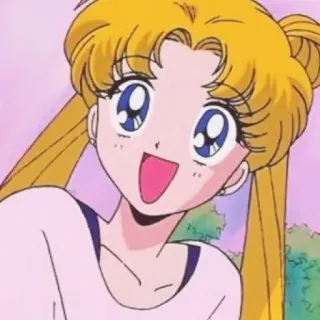 sailor moon @INSCMNIAC whatsapp stickers
