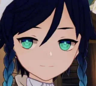 😶 Venti Genshin Impact Anime, Video game, Venti, Genshin Impact, Personagem telegram sticker