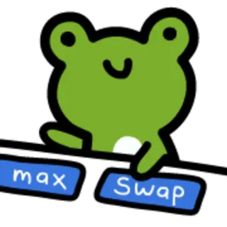 🔁 max Swap rã, desenho animado, meme telegram sticker