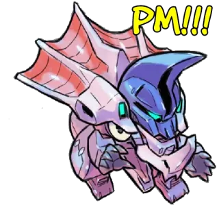🤐 PM!!! telegram sticker