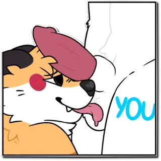 👅 you telegram sticker
