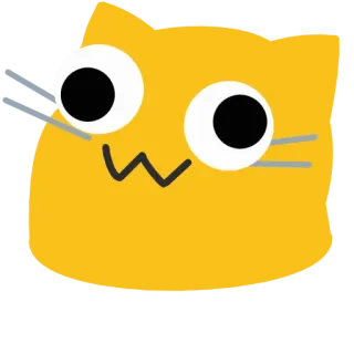 😜 猫, 贴纸, 卡通, 动物 telegram sticker