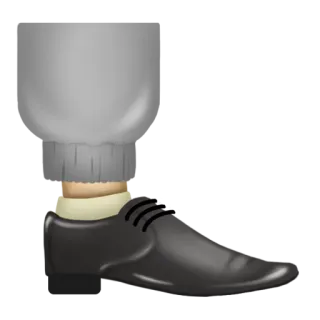 👞 sapato, calçado, sapato social, roupa formal, acessório telegram sticker