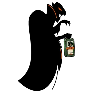 😏 Jägermeister liqueur, jagermeister, alcohol, party, drinks whatsapp sticker