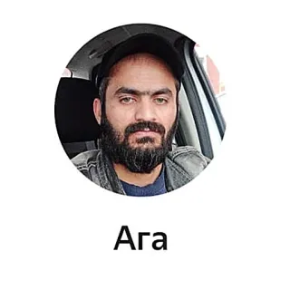 👍 Ara homme, portrait, personne, barbe, selfie, visage telegram sticker
