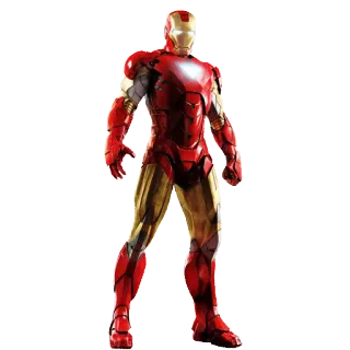 🤖 Iron Man マーベル, スーパーヒーロー, アイアンマン, コミック, アベンジャーズ telegram sticker