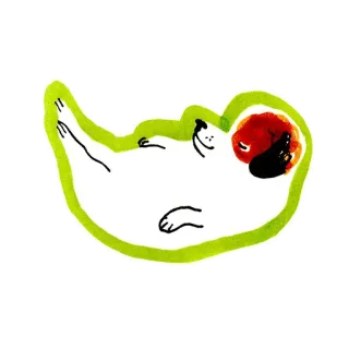 Marie Åhfeldt telegram stickers