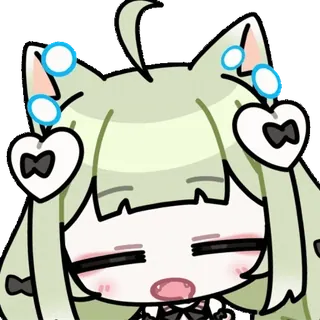 🥱 Ceres Fauna Hololive telegram sticker