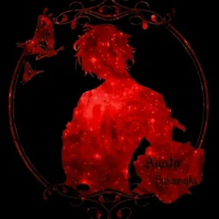 😶 Ayato Sakamaki Anime, Silhouette, Rouge, Papillons telegram sticker