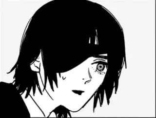 🌫 Nayuta Chainsaw Man Anime, Manga, Chainsaw Man, Nayuta whatsapp sticker