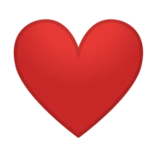 ❤ heart, red, love, symbol, valentine telegram sticker
