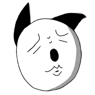 😙 อิโมจิ, หน้า, สีหน้า, การ์ตูน, ตัวละคร, ภาพประกอบ telegram sticker