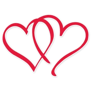 💕 сердечки, любовь, романтика, день святого валентина telegram sticker