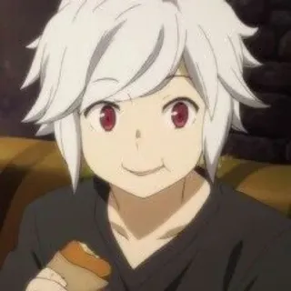 🗻 Bell Cranel Is It Wrong to Try to Pick Up Girls in a Dungeon? Anime, Personaggio, Mangiare, Felice, Bell Cranel, Dungeon telegram sticker