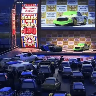😎 GEARS AND GLORY cars, racing, cars movie, gears, motor speedway whatsapp sticker