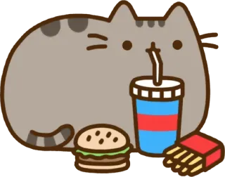 Pusheen Vol. 2 whatsapp stickers