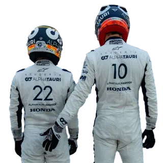 🙌 Formule 1, sport automobile, AlphaTauri, course, équipe, pilotes whatsapp sticker