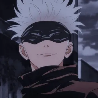 🍡 Satoru Gojo Jujutsu Kaisen Anime, Gojo Satoru, Jujutsu Kaisen, Personagem, Mangá telegram sticker