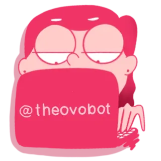 Эмма от Овобота telegram stickers