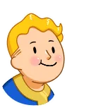 😲 Vault Boy Fallout videojuego, Fallout, Vault Boy, personaje, pegatina telegram sticker