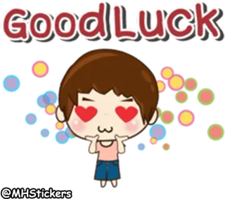@MHStickers Smiling Boy telegram stickers