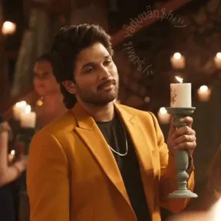 🕯️ actor, indio, hombre, vela, traje telegram sticker