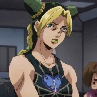 🧃 Jolyne Cujoh JoJo's Bizarre Adventure: Stone Ocean Anime, Jojo's Bizarre Adventure, Stone Ocean, Jolyne Cujoh, Karakter Anime telegram sticker