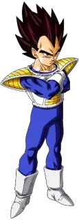 😠 Vegeta Dragon Ball Z anime, cartoon, dragon ball z, character, saiyan, vegeta telegram sticker