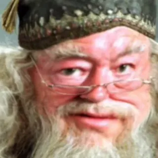 🙂 Albus Dumbledore Harry Potter wizard, headmaster, professor, harry potter, albus dumbledore telegram sticker