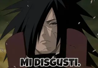 🤢 Madara Uchiha Naruto MI DISGUSTI. Anime, angewidert, Madara, Naruto, Uchiha, Manga telegram sticker