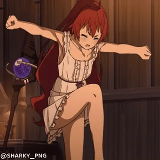 😠 Eris Boreas Greyrat Mushoku Tensei telegram sticker