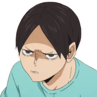 😤 Sugawara Koshi Haikyuu!! Аниме, Манга, Спорт, Волейбол, Карасуно telegram sticker