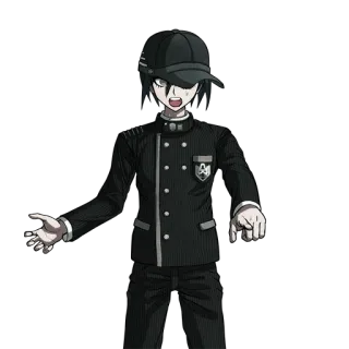 😖 Shuichi Saihara Danganronpa Аниме, Персонаж, Шуичи Саихара, Danganronpa telegram sticker