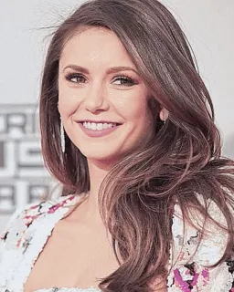 🥀 Nina Dobrev actriz, celebridad, mujer, retrato telegram sticker