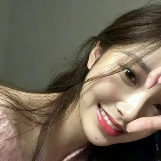 🫐 portrait, woman, smile, face, beauty, young woman telegram sticker