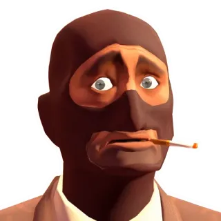😿 Spy Team Fortress 2 Video game, Espião, Team Fortress 2, Personagem, Fumar, Cigarro telegram sticker