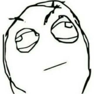 👄 Me Gusta Rage Comics telegram sticker
