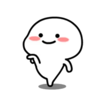 🦶 น่ารัก, มินิมอล, เรียบง่าย, มีความสุข, หยด, การ์ตูน telegram sticker