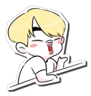 🍙 Cartoon, Niedlich, Fröhlich, Figur, Anime telegram sticker