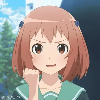 🤯 动漫, 女孩, 卡通, 角色, 可爱, 女性 telegram sticker