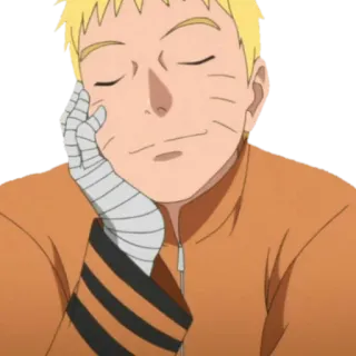 😍 Naruto Anime, Manga, Naruto, Śpiący, Postać telegram sticker