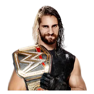 😉 Seth Rollins Lutteur, Lutte, Champion, Athlète, Sports telegram sticker