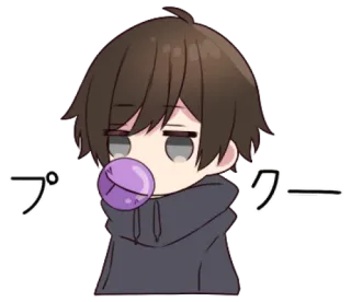 Menhera-kun.2 @bistic telegram stickers