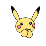 😌 Pikachu pokemon, naklejka, słodkie, kreskówka telegram sticker