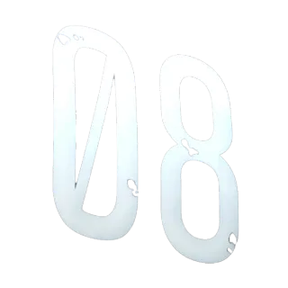 8️⃣ 08 numero, cifre telegram sticker