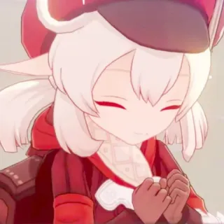 💗 Klee Genshin Impact 动漫, 可莉, 原神, 电子游戏, 角色 telegram sticker